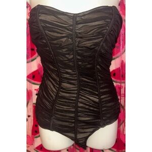 🖤 Elegant Ruched Bodysuit